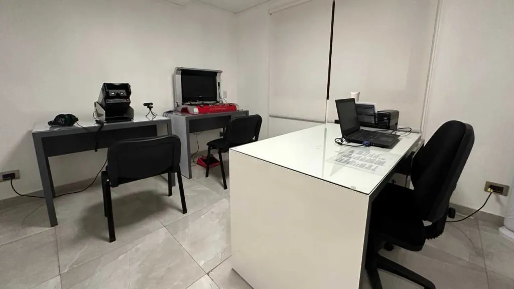 Box de atención de Evaluamed en Iquique